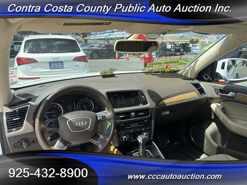 Glacier White Metallic 2013 Audi Q5 hybrid 2.0T Prestige