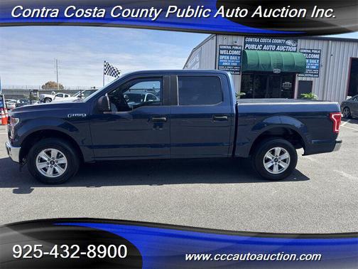 Lightning Blue 2017 Ford F-150 XL