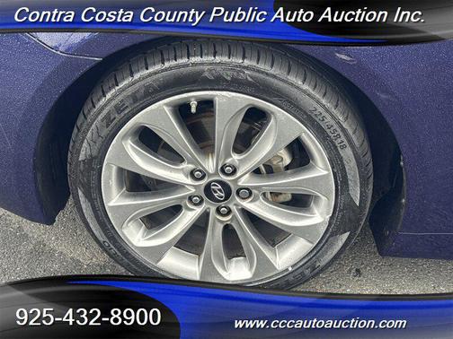 Indigo Blue Pearl 2011 Hyundai SONATA Limited