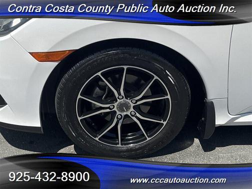 White Orchid Pearl 2017 Honda Civic EX