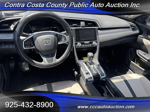 White Orchid Pearl 2017 Honda Civic EX