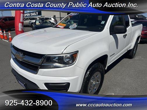 Summit White 2018 Chevrolet Colorado WT