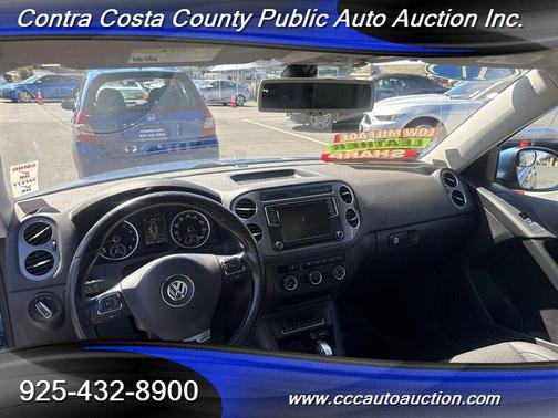Pacific Blue 2017 Volkswagen Tiguan 2.0T Wolfsburg Edition