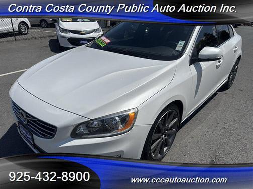 Ice White 2015 Volvo S60 T6