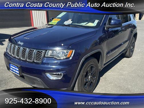 True Blue Pearlcoat 2017 Jeep Grand Cherokee Laredo