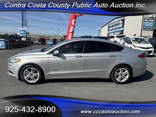 Ingot Silver 2018 Ford Fusion Hybrid S