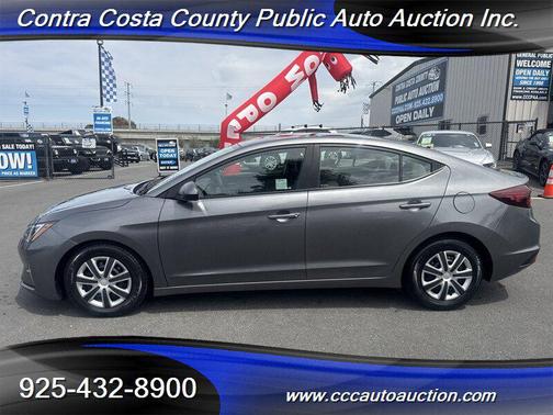 Machine Gray 2019 Hyundai ELANTRA SE