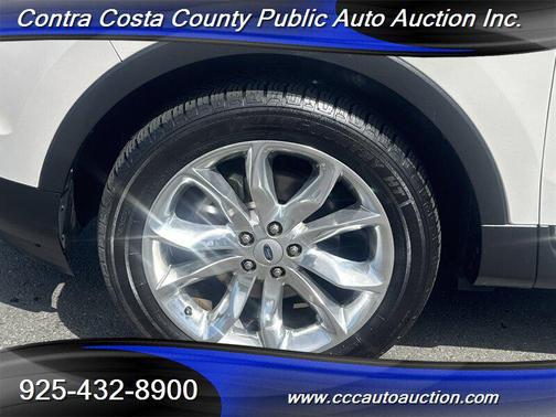 White Platinum Metallic Tri-Coat 2012 Ford Explorer XLT