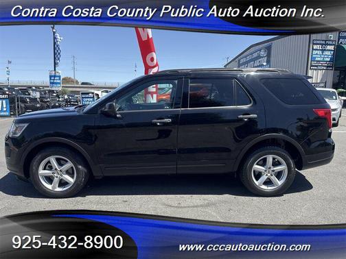 Shadow Black 2018 Ford Explorer Base