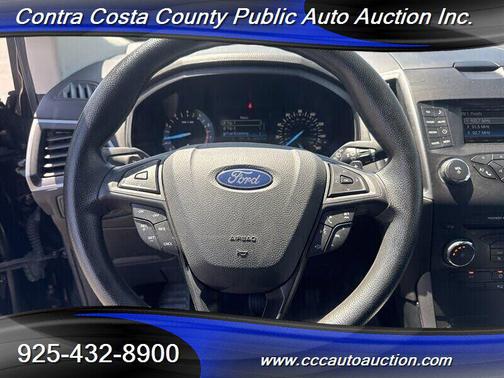 Shadow Black 2018 Ford Edge SE
