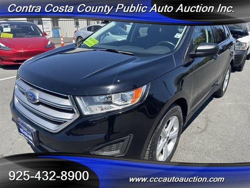 Shadow Black 2018 Ford Edge SE