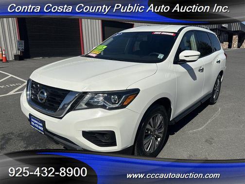 Glacier White 2020 Nissan Pathfinder S 4WD