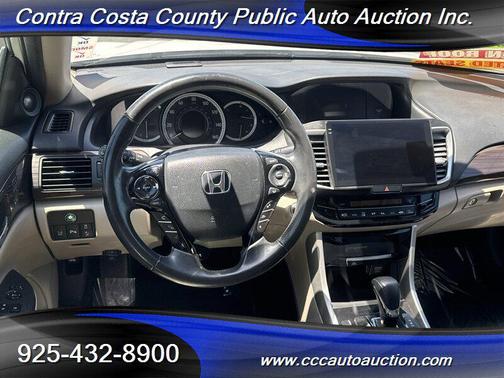 White Orchid Pearl 2017 Honda Accord Touring