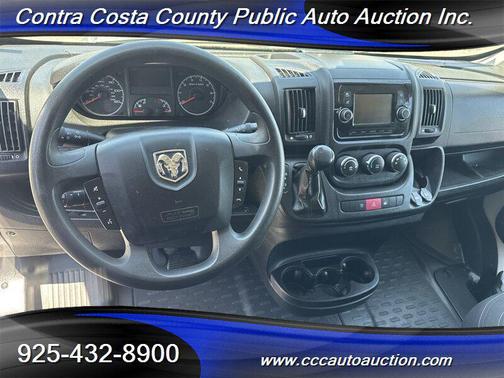 Bright White Clearcoat 2018 RAM ProMaster 1500 Low Roof