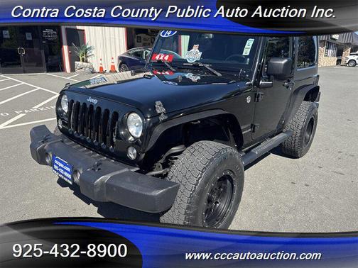 Black Clearcoat 2014 Jeep Wrangler Sport
