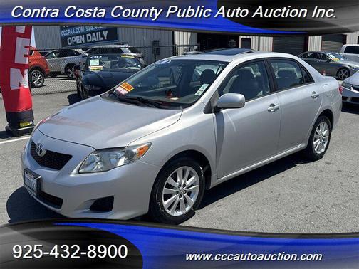 Classic Silver Metallic 2010 Toyota Corolla XLE