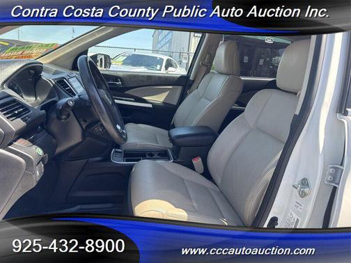 White Diamond Pearl 2015 Honda CR-V EX-L