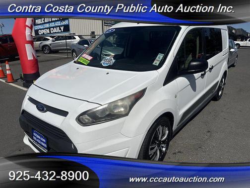 Frozen White 2015 Ford Transit Connect XLT