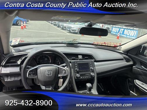 Crystal Black Pearl 2018 Honda Civic LX