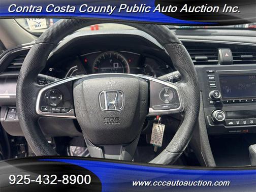 Crystal Black Pearl 2018 Honda Civic LX