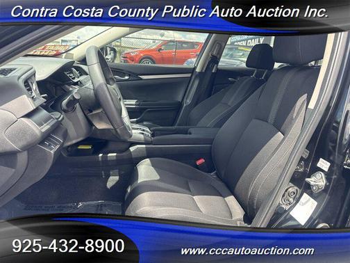 Crystal Black Pearl 2018 Honda Civic LX