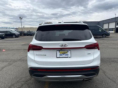 Quartz White 2022 Hyundai SANTA FE SEL