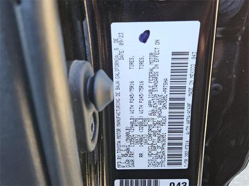 2023 Toyota Tacoma SR