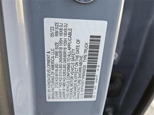 2023 Honda Ridgeline RTL-E