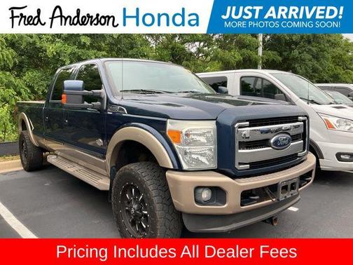 BLUE JEANS METALLIC 2013 Ford F-350 Lariat
