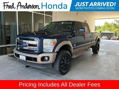 BLUE JEANS METALLIC 2013 Ford F-350 Lariat
