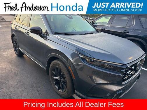 Gray Metallic 2024 Honda CR-V Hybrid Sport FWD