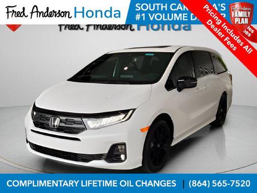 Platinum White Pearl 2026 Honda Odyssey Sport-L