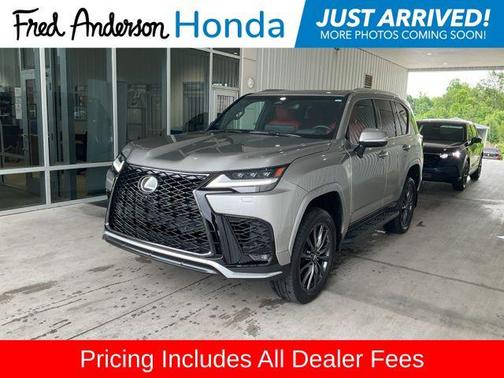 Atomic Silver 2025 Lexus LX 600 F SPORT