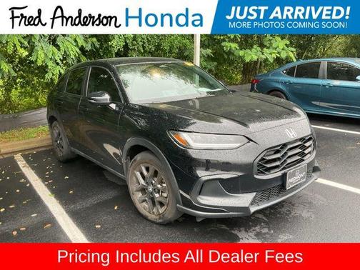 Crystal Black Pearl 2023 Honda HR-V 2WD Sport