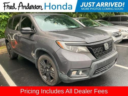 Modern Steel Metallic 2021 Honda Passport AWD Sport