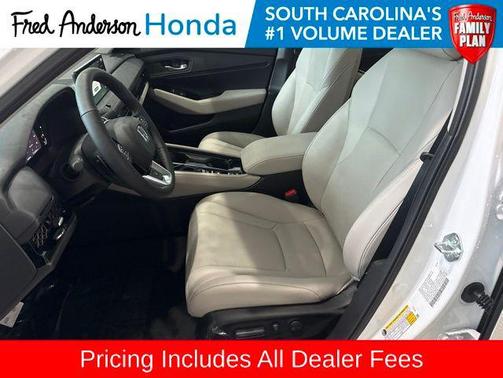 Platinum White Pearl 2026 Honda Accord Hybrid Touring