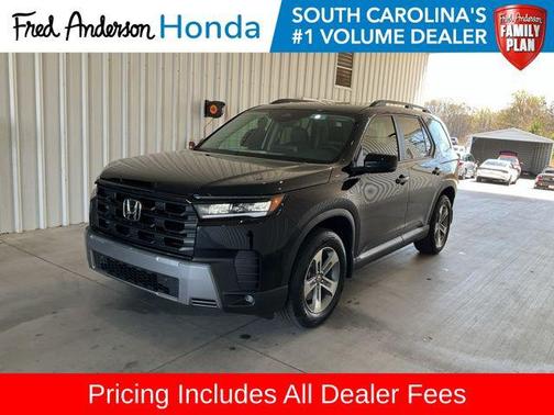 Crystal Black Pearl 2026 Honda Pilot EX-L