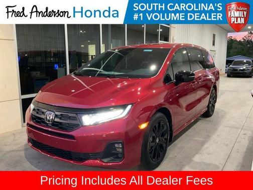 Radiant Red Metallic II 2026 Honda Odyssey Sport-L