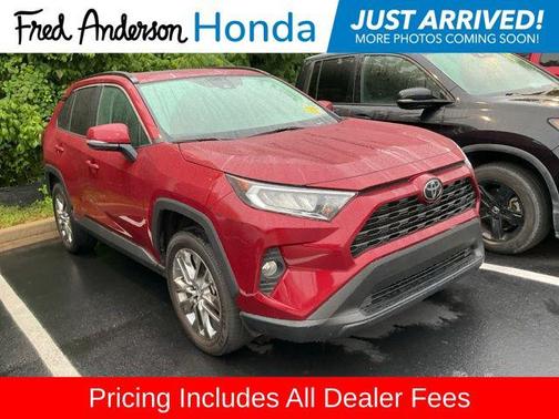 Ruby Flare Pearl 2020 Toyota RAV4 XLE Premium