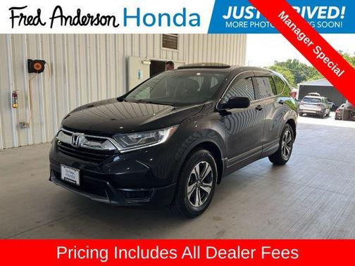 Crystal Black Pearl 2018 Honda CR-V LX