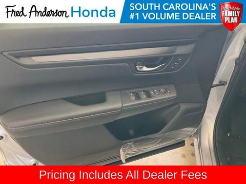 Solar Silver Metallic 2026 Honda CR-V Hybrid Sport-L FWD