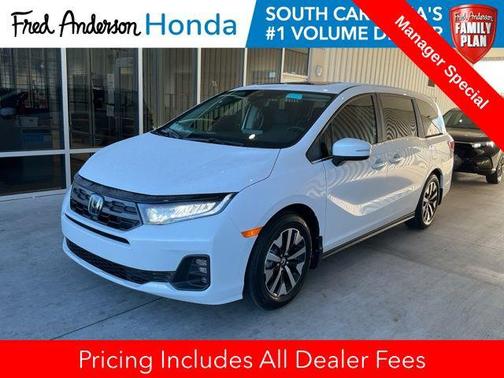 Platinum White Pearl 2026 Honda Odyssey EX-L
