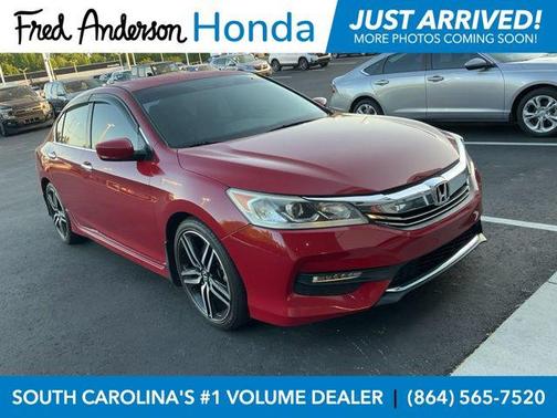 San Marino Red 2017 Honda Accord Sport SE