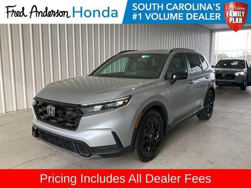 Solar Silver Metallic 2026 Honda CR-V Hybrid Sport-L FWD