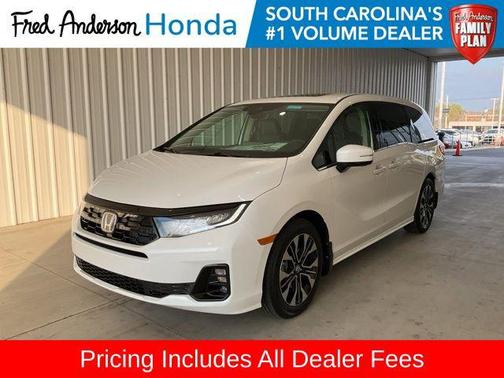 Platinum White Pearl 2026 Honda Odyssey Elite