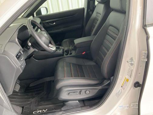 Platinum White 2026 Honda CR-V Hybrid Sport-L FWD