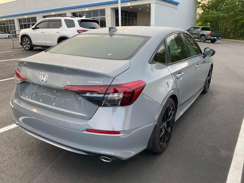 Gray 2025 Honda Civic Sport