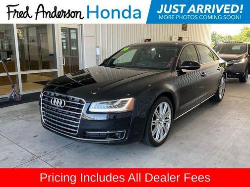 Brilliant Black 2016 Audi A8 L 3.0T