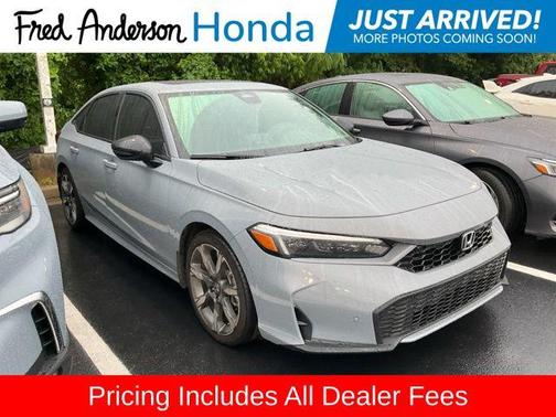 Urban Gray 2025 Honda Civic Hybrid Sport