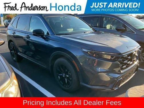 Canyon River Blue Metallic 2024 Honda CR-V Hybrid Sport FWD